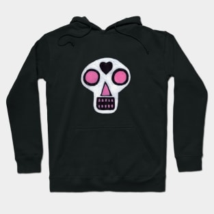 Santa Muerte Pink Hoodie